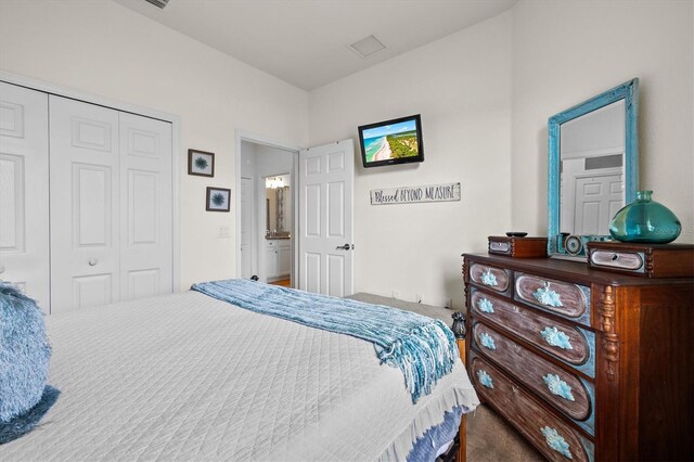 12230 Amica Loop, Venice, FL 34293 - carpeted bedroom with a closet