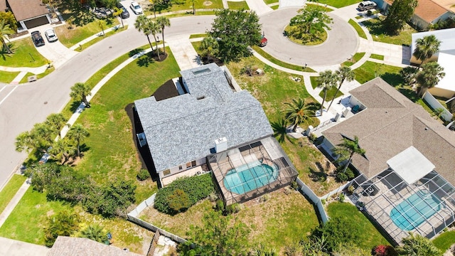 4308 Kingston Loop, Sarasota, FL 34238 - drone / aerial view of a pool area