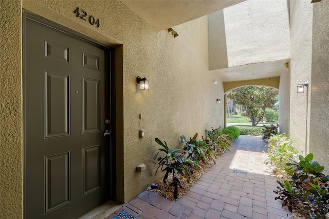 4204 Overture Cir # 4204, Bradenton, FL 34209 - entrance to property with stucco siding