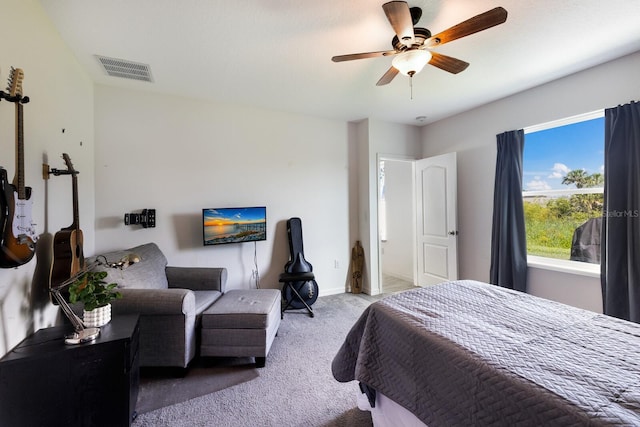 4739 Reisswood Loop, Palmetto, FL 34221 - carpeted bedroom featuring ceiling fan