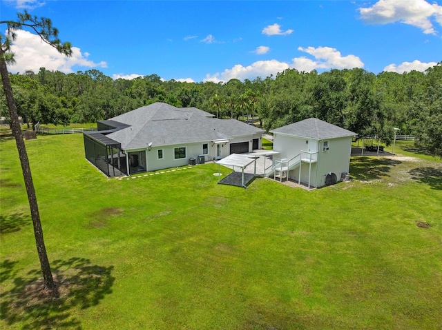 7051 Turtle Ln, Sarasota, FL 34241 - view from above of property featuring a forest