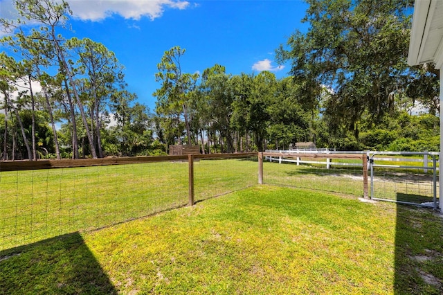 7051 Turtle Ln, Sarasota, FL 34241 - view of yard