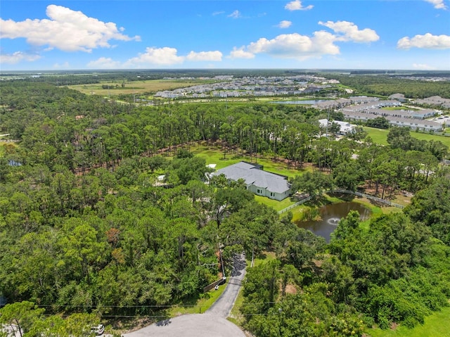 7051 Turtle Ln, Sarasota, FL 34241 - aerial view of a large body of water and a forest