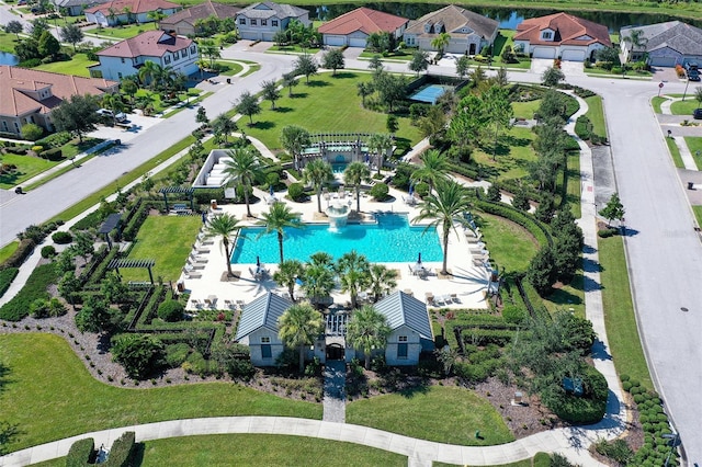 11603 Bluebird Pl, Lakewood Ranch, FL 34211 - bird's eye view of a pool area