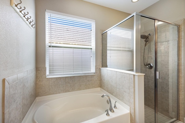 11411 Spring Gate Trl, Bradenton, FL 34211 - full bath with a garden tub and a shower stall