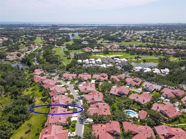 7331 Villa D Este Dr, Sarasota, FL 34238 - view of property location with a nearby body of water, nearby suburban area, and a golf club