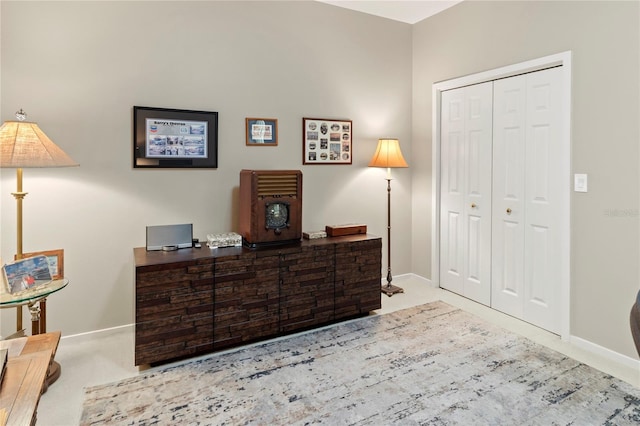 7331 Villa D Este Dr, Sarasota, FL 34238 - carpeted office with baseboards