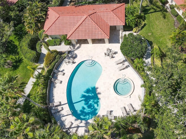 7331 Villa D Este Dr, Sarasota, FL 34238 - view of subject property with a pool