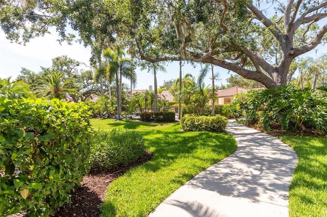 7331 Villa D Este Dr, Sarasota, FL 34238 - surrounding community with a lawn