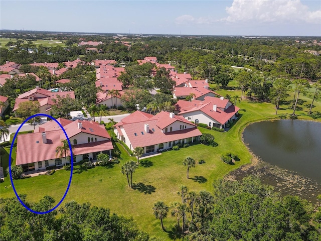 7331 Villa D Este Dr, Sarasota, FL 34238 - aerial view of residential area with a large body of water