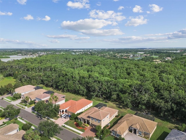 9008 Brookfield Ter, Bradenton, FL 34212 - aerial view of residential area with a heavily wooded area