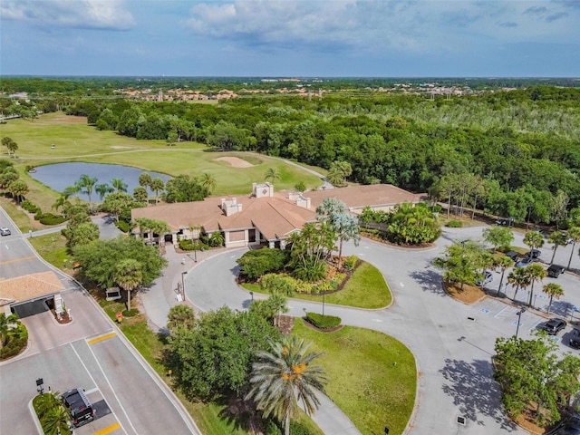 9008 Brookfield Ter, Bradenton, FL 34212 - drone / aerial view of a large body of water and a golf course