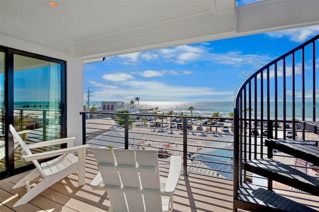 103 4th St N Unit A, Bradenton Beach, FL 34217 - balcony with a water view