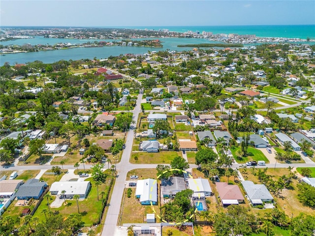 302 Pavonia Rd, Nokomis, FL 34275 - aerial perspective of suburban area featuring a nearby body of water