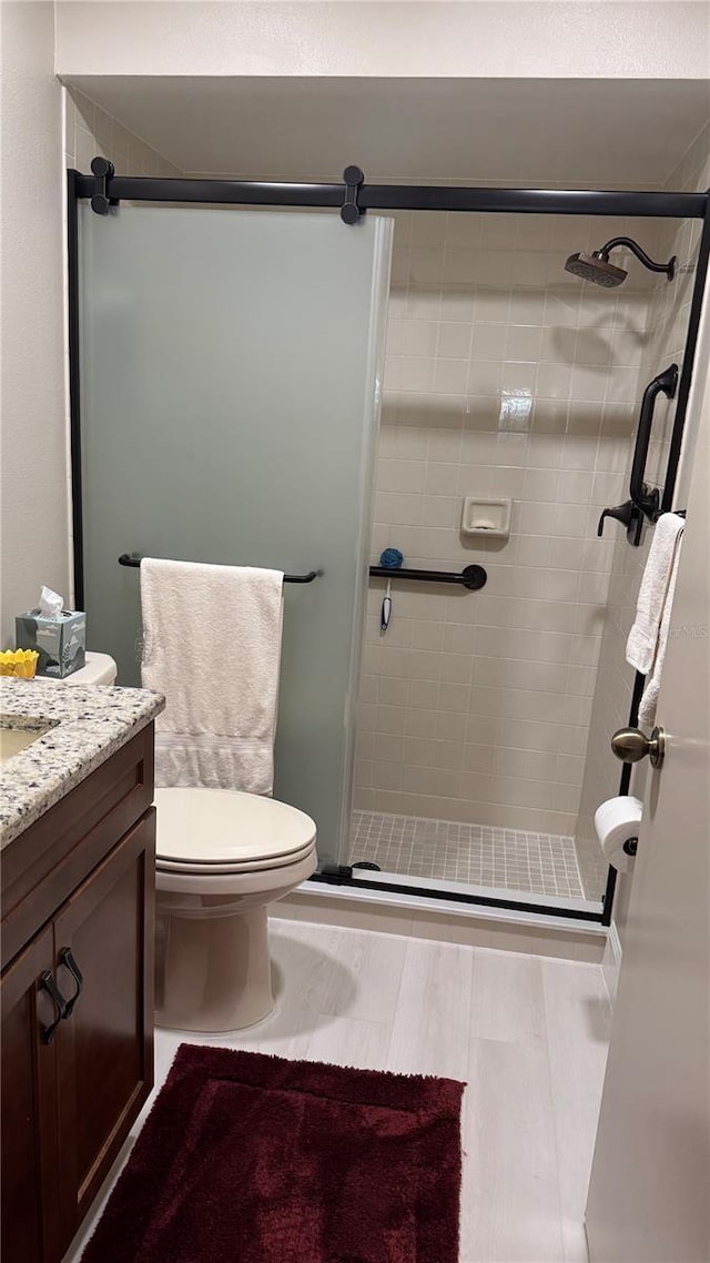 2841 74th St W Unit 2841, Bradenton, FL 34209 - full bath featuring vanity and a shower stall