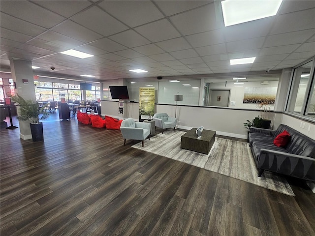 7150 N Tamiami Trl Unit C100, Sarasota, FL 34243 - lobby with a paneled ceiling