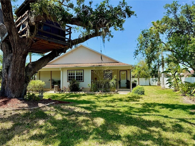 3828 6th Ave W, Palmetto, FL 34221 - back of property featuring covered porch
