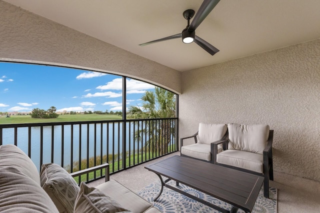 5624 Palmer Cir Unit 206, Bradenton, FL 34211 - sunroom featuring a water view