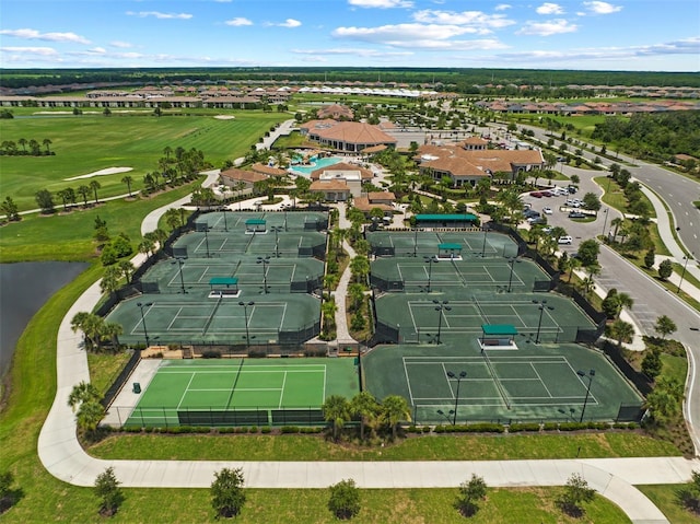 5624 Palmer Cir Unit 206, Bradenton, FL 34211 - aerial view of residential area featuring a nearby body of water and a golf course