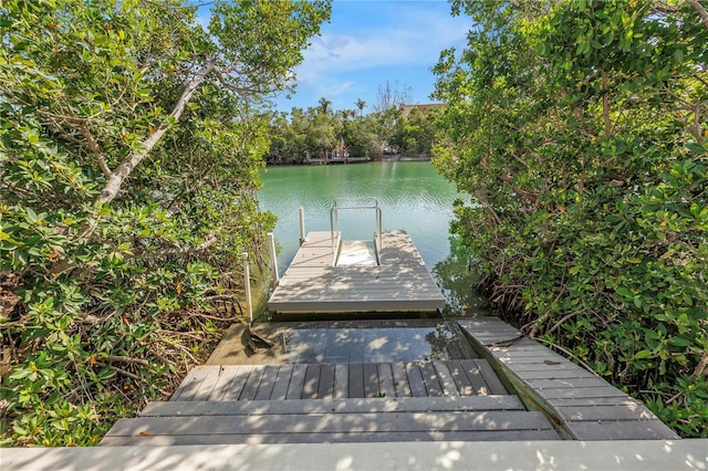 9393 Midnight Pass Rd Unit 603, Sarasota, FL 34242 - dock with a water view