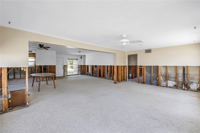 310 Avenida Milano, Sarasota, FL 34242 - carpeted empty room with a ceiling fan