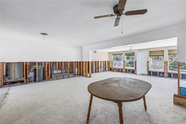 310 Avenida Milano, Sarasota, FL 34242 - living room featuring a ceiling fan