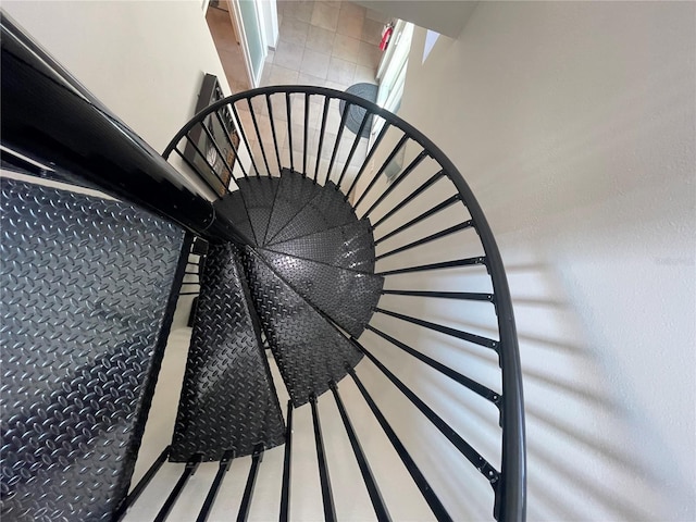 1345 2nd St, Sarasota, FL 34236 - view of staircase