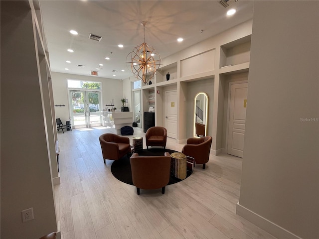 1345 2nd St, Sarasota, FL 34236 - building lobby with recessed lighting