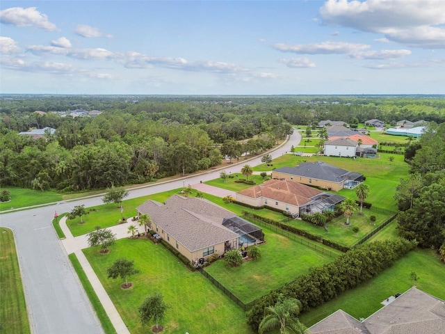 16246 26th St E, Parrish, FL 34219 - aerial view of residential area with a forest