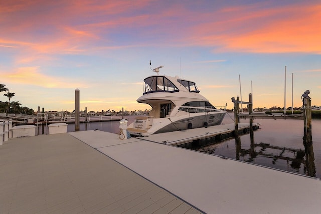 801 3rd St E, Palmetto, FL 34221 - dock featuring a water view