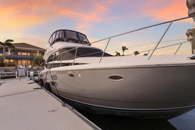 801 3rd St E, Palmetto, FL 34221 - view of parking at dusk