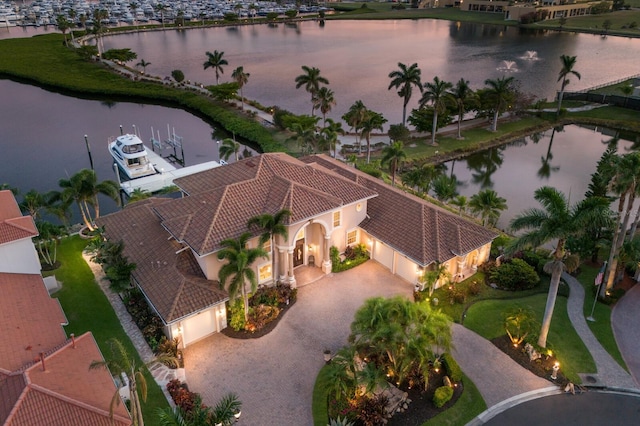 801 3rd St E, Palmetto, FL 34221 - aerial view of property and surrounding area with a nearby body of water