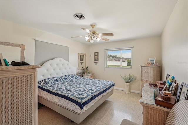 1190 Jamaica Rd, Venice, FL 34293 - bedroom featuring baseboards and ceiling fan