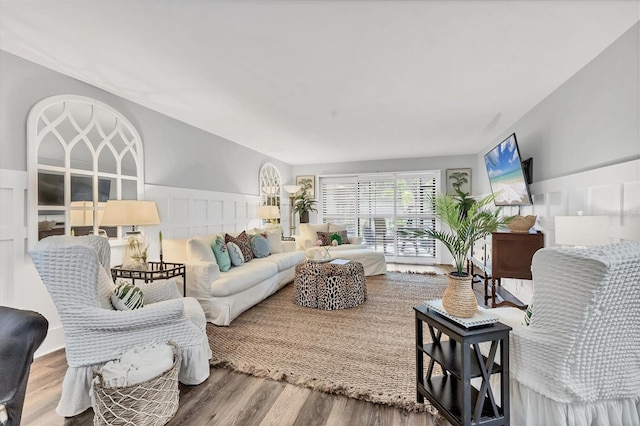 6501 Mourning Dove Dr Unit 215, Bradenton, FL 34210 - living area featuring wood finished floors