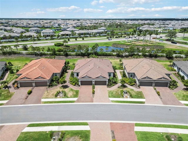 15752 Sacile Ln, Bradenton, FL 34211 - aerial view of residential area featuring a nearby body of water