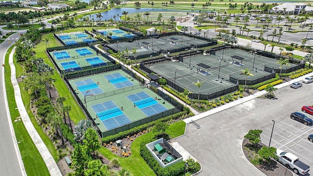 15752 Sacile Ln, Bradenton, FL 34211 - aerial view of a large body of water and a pool