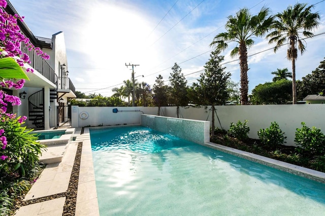 340 Jackson Dr, Sarasota, FL 34236 - view of pool featuring a fenced backyard