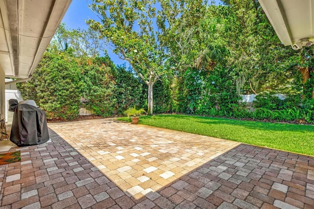 1324 Augusta Ln S, Saint Petersburg, FL 33707 - view of patio / terrace with grilling area