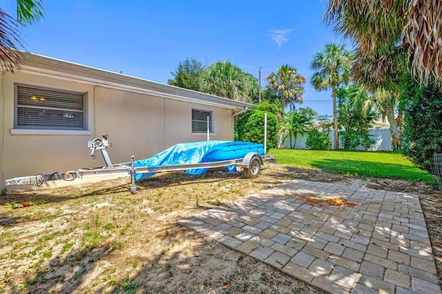 1324 Augusta Ln S, Saint Petersburg, FL 33707 - view of yard with a patio area