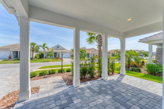 8069 Tidal Pointe Way, Sarasota, FL 34240 - view of patio with a residential view