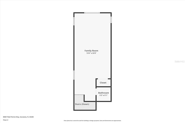 8069 Tidal Pointe Way, Sarasota, FL 34240 - home floor plan