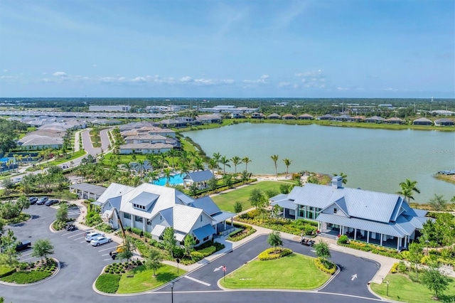 8069 Tidal Pointe Way, Sarasota, FL 34240 - aerial view of a nearby body of water