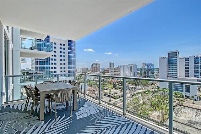 301 Quay Commons Unit 1208, Sarasota, FL 34236 - balcony with a view of city