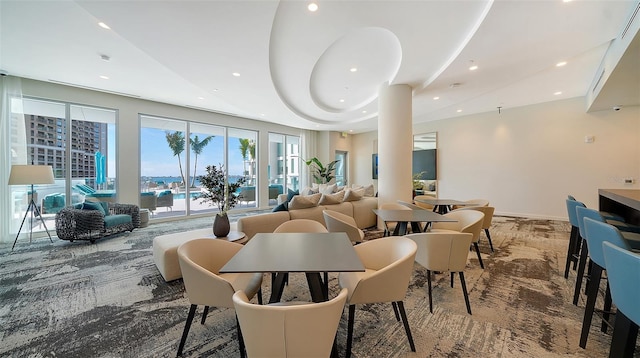 301 Quay Commons Unit 1208, Sarasota, FL 34236 - common area featuring recessed lighting