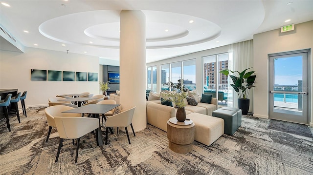 301 Quay Commons Unit 1208, Sarasota, FL 34236 - lobby featuring recessed lighting