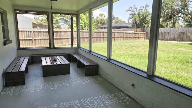 3730 Ferguson St, Sarasota, FL 34233 - view of unfurnished sunroom