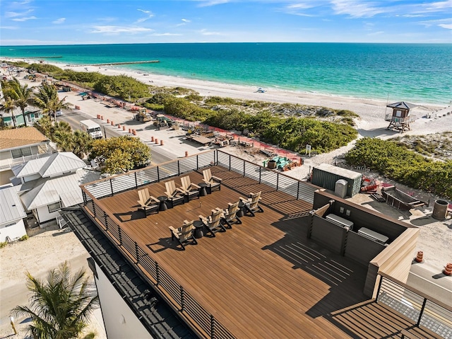 100 6th St S, Bradenton Beach, FL 34217 - bird's eye view of unending shoreline