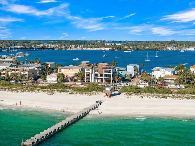 100 6th St S, Bradenton Beach, FL 34217 - bird's eye view of unending shoreline