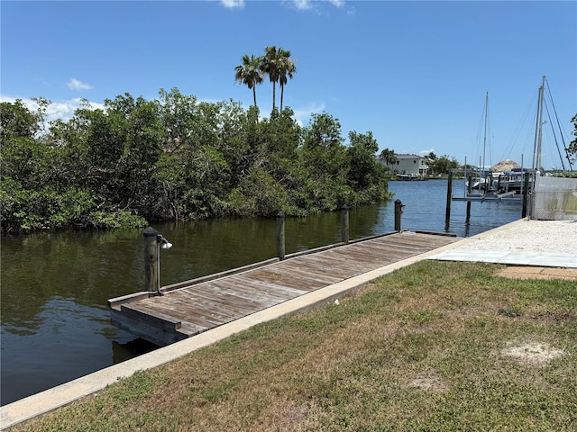 808 25th Ave W, Palmetto, FL 34221 - dock featuring a water view