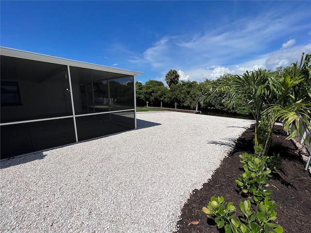 808 25th Ave W, Palmetto, FL 34221 - view of yard with a sunroom